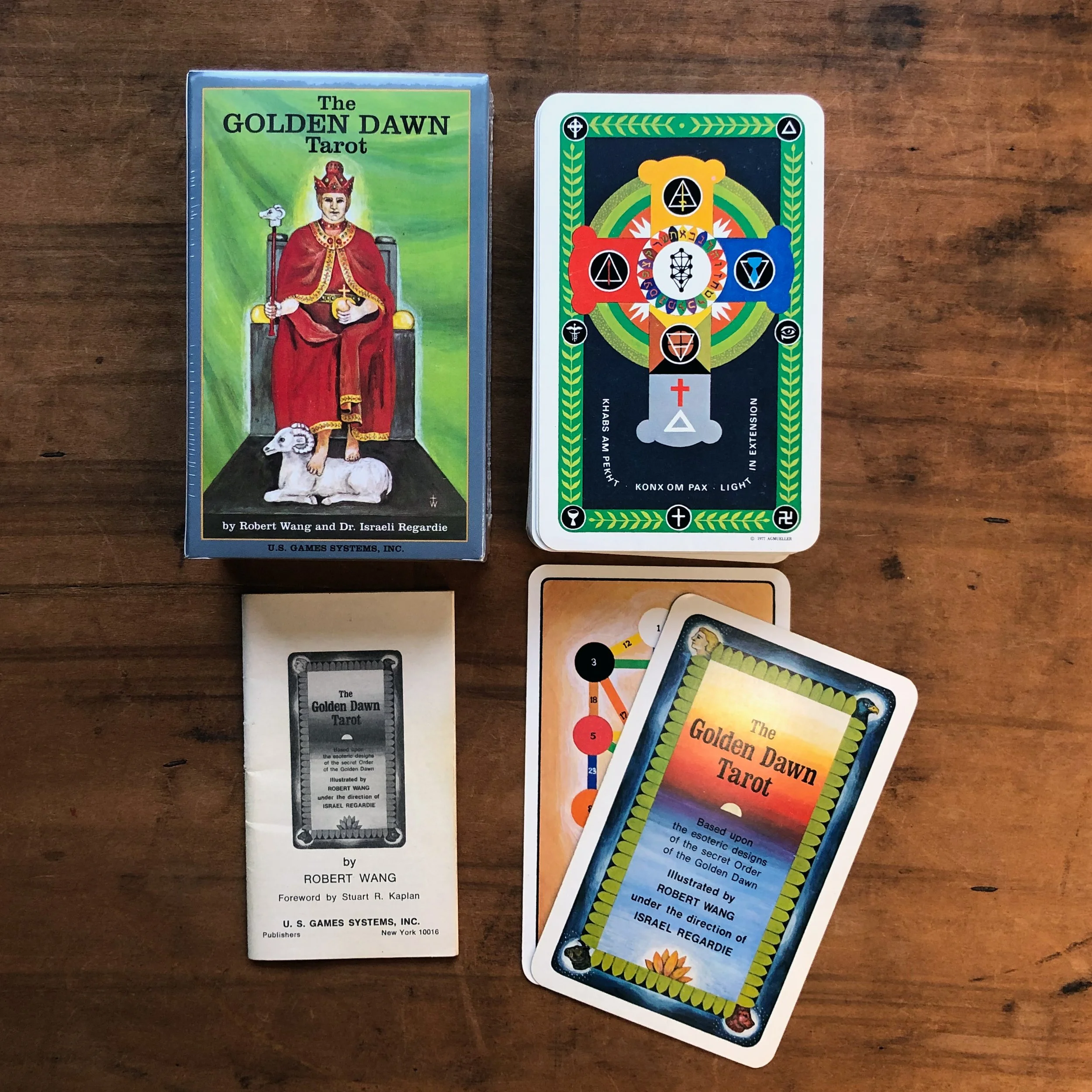 洋書 Wisdom of Tarot - The Golden Dawn Tarot Wisdom of Tarot - The Golden Dawn Tarot Series 1 by Paul